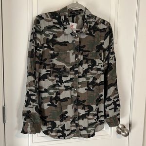 Camo Blouse